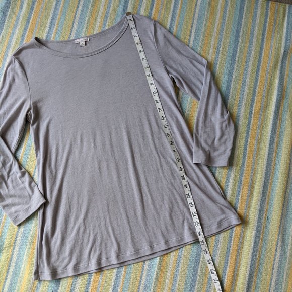 🛍️ BUNDLE ONLY | GAP gray flowy shift top Small - Picture 6 of 11